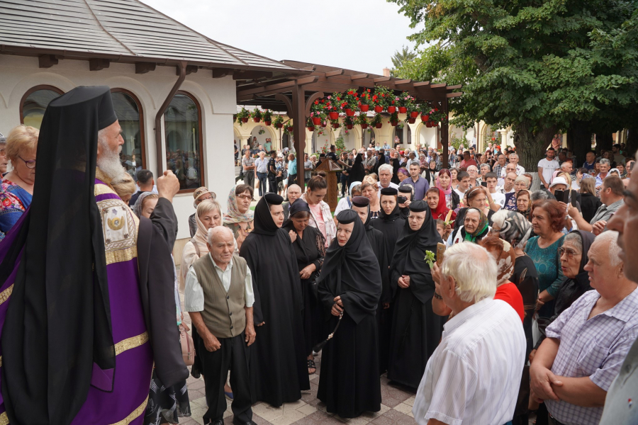 Credincioșii gălățeni, la hramul Mănăstirii Tudor Vladimirescu