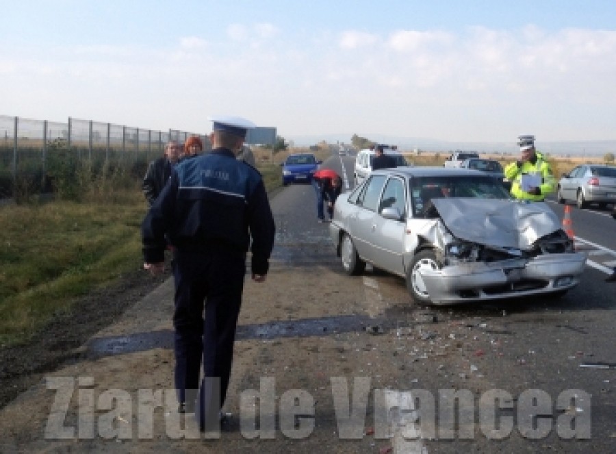 VRANCEA: ŞOFER RUPT DE BEAT, la un pas să provoace O TRAGEDIE pe E85