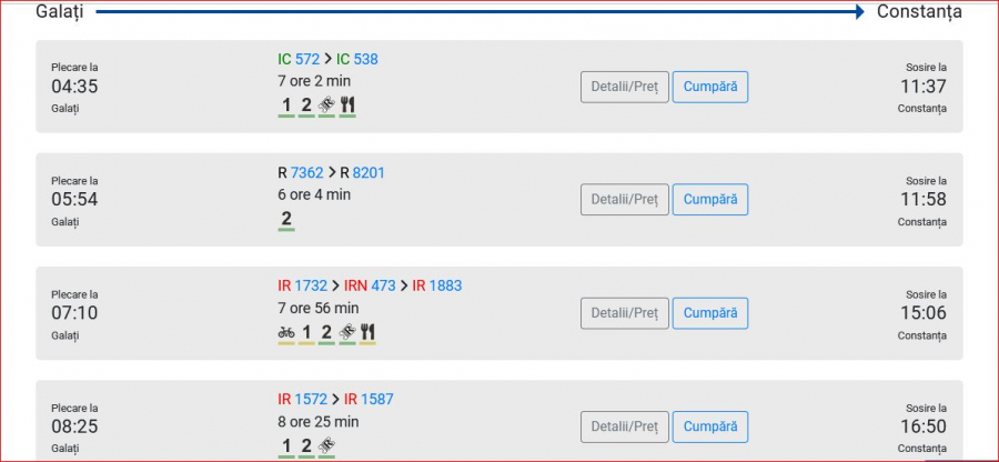 Litoralul pentru toţi... dar nu cu CFR