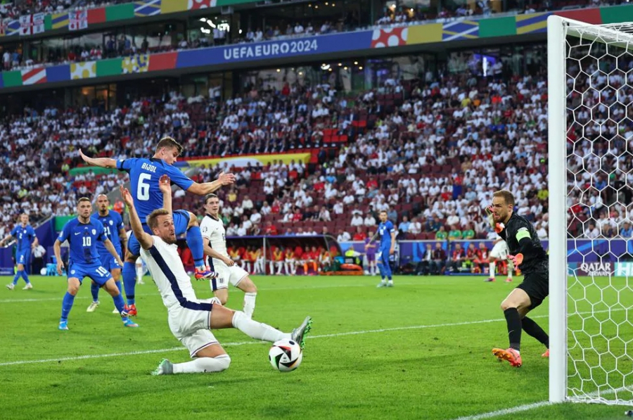 EURO 2024. Anglia a câştigat grupa cu numai două goluri marcate