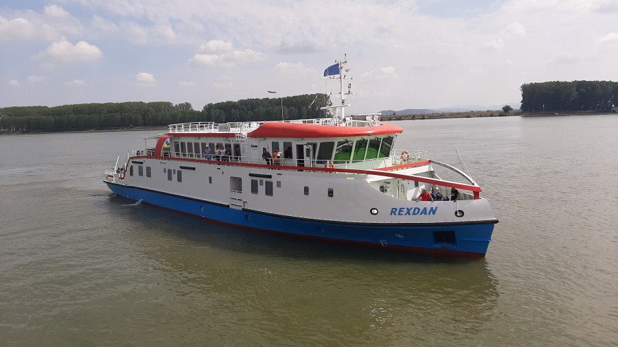 Nava de cercetare "REXDAN", unică în Europa, a ajuns la Galați (FOTO și VIDEO)