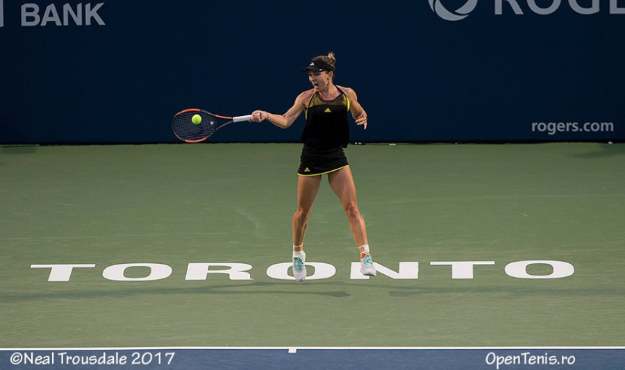Simona Halep s-a calificat în ”sferturile” de la Toronto