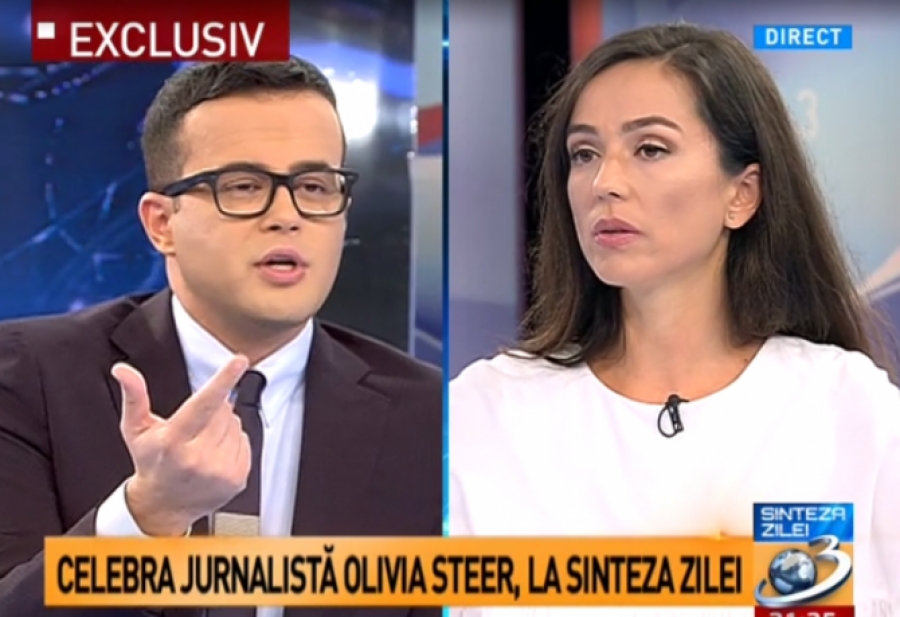 Olivia Steer, faţă în faţă cu un Gâdea fără idei