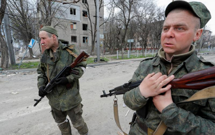Moral tot mai scăzut al trupelor care luptă în Donbas