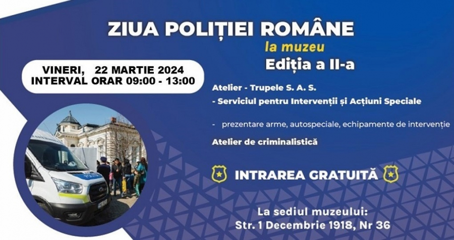 Ziua Poliției, marcată la Tecuci