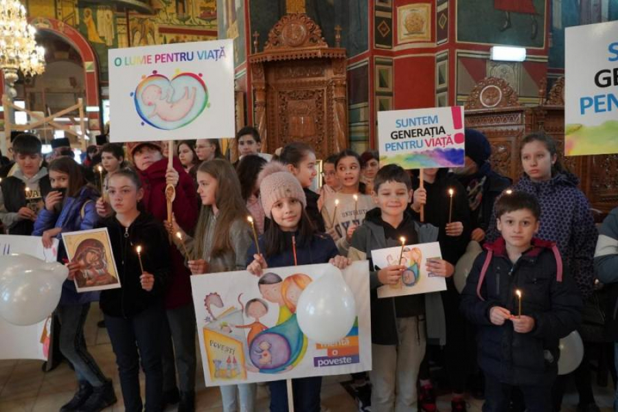 „Marşul pentru viaţă” în Eparhia Dunării de Jos