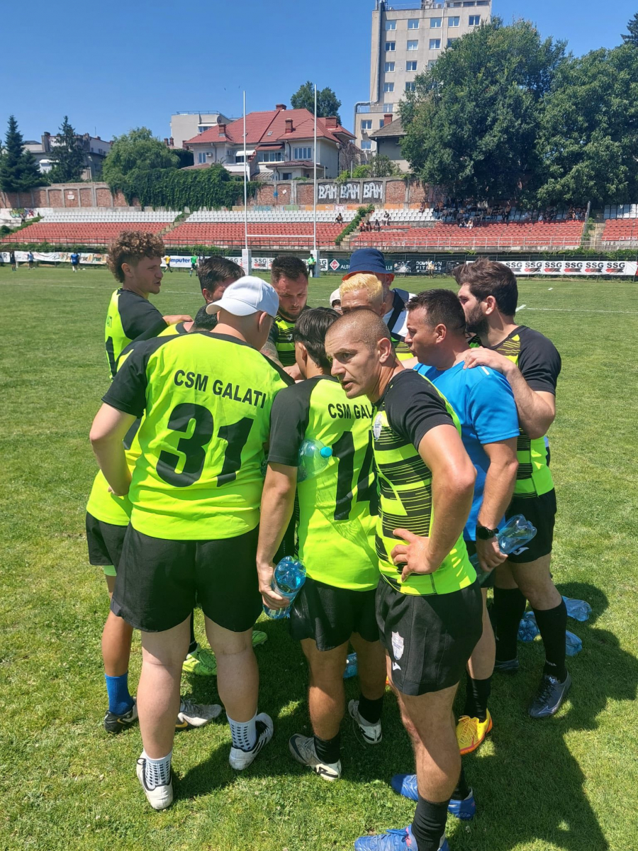 RUGBY. Jucătorii CSM Galaţi își încarcă bateriile