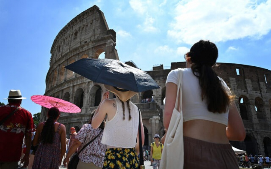 O „furtună de căldură” copleșește Italia