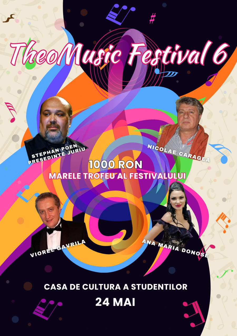 „TheoMusic Festival”, concurs cu premii la Galaţi
