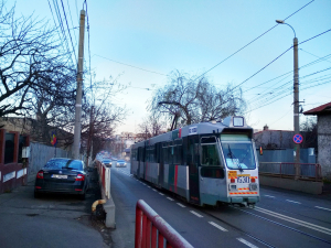 Un tramvai fără frâne a mers 200 de metri cu spatele. Vatmanul vinovat este cercetat disciplinar