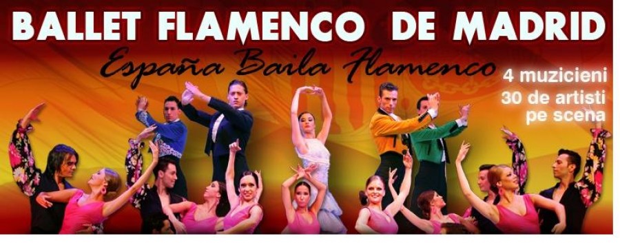Pe 4 aprilie, la Casa Sindicatelor, „España Baila Flamenco” 