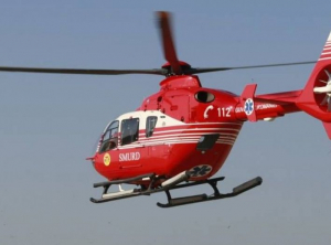 Luată de elicopter după ce a fost mușcată de un șarpe