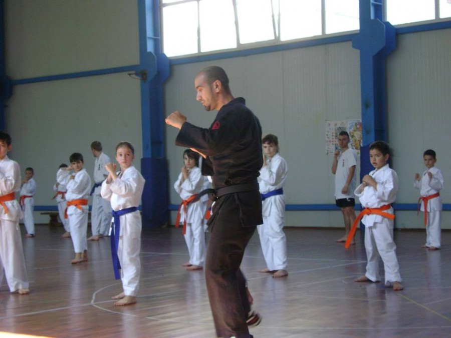 Competiţie de karate kyokushin la Galaţi
