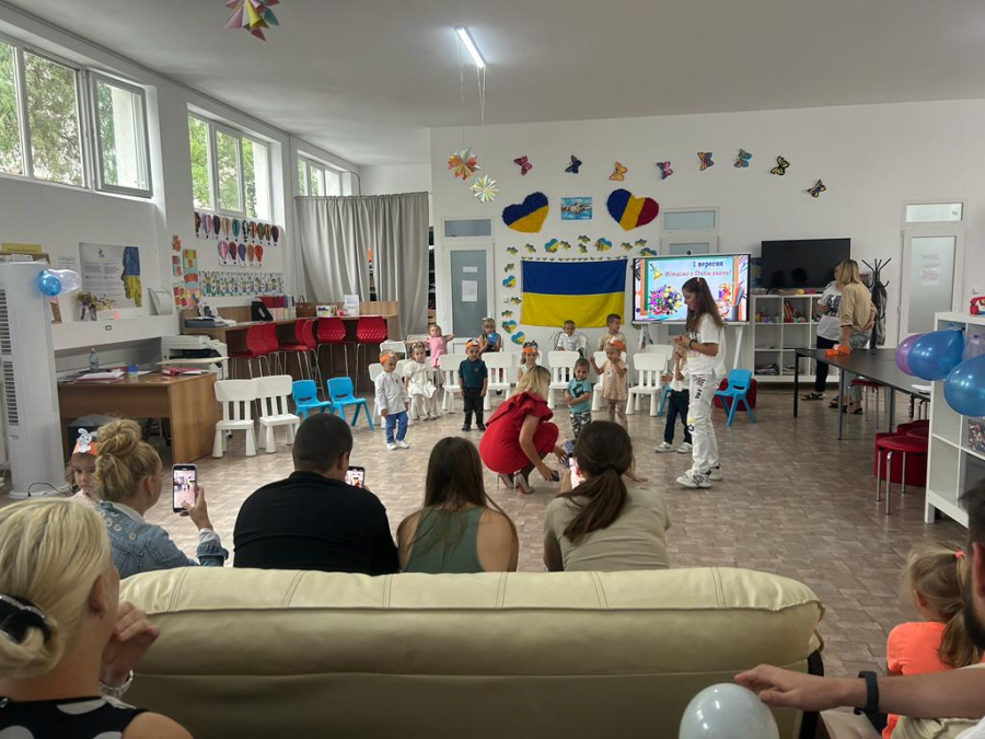 Micuții refugiați ucraineni, din nou la școală