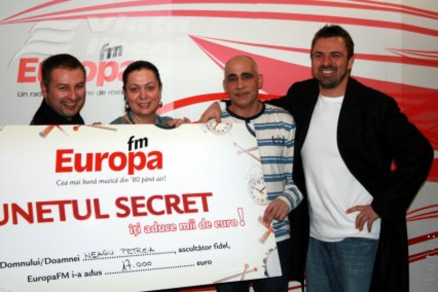 Gălăţeanul Neagu Petrea a câştigat Premiul Europa FM, în valoare de 17.000 de euro