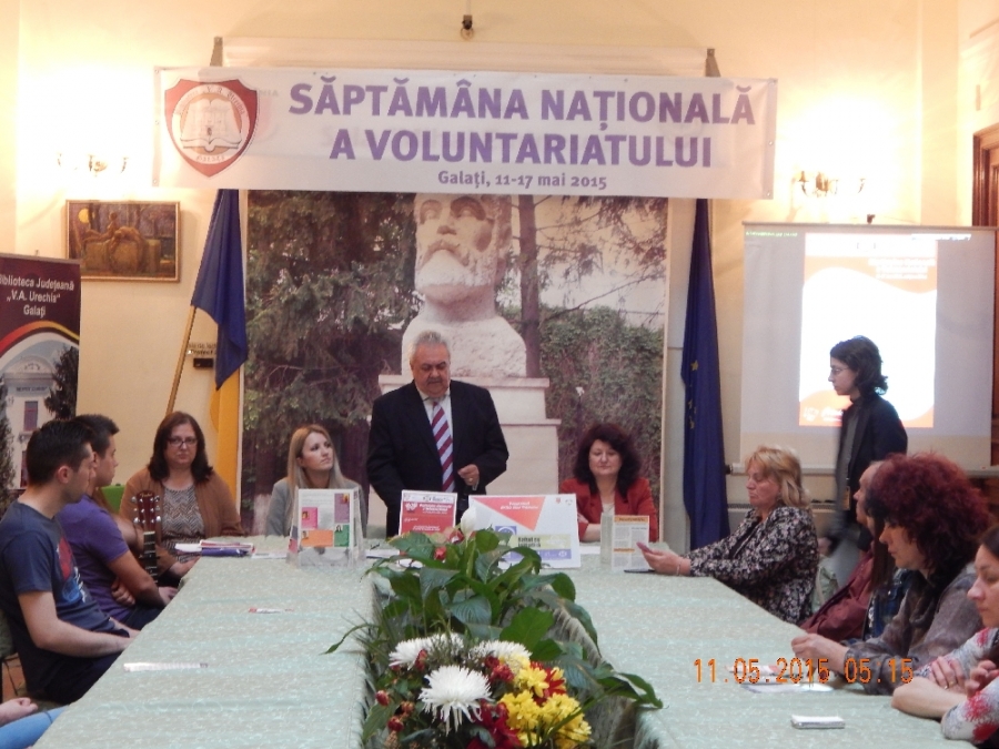 Biblioteca V. A. Urechia încheie "Săptămâna Voluntariatului"