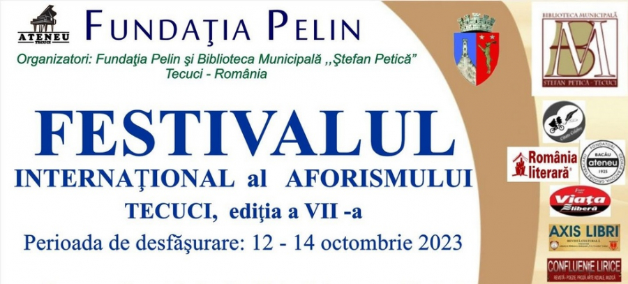 Festivalului Internațional al Aforismului 2023