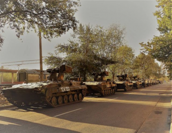 Tehnică și echipamente militare vor fi deplasate prin judeţul Galaţi