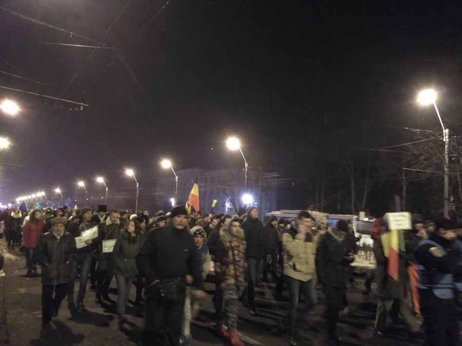 În două ore, reîncep protestele, la Galaţi