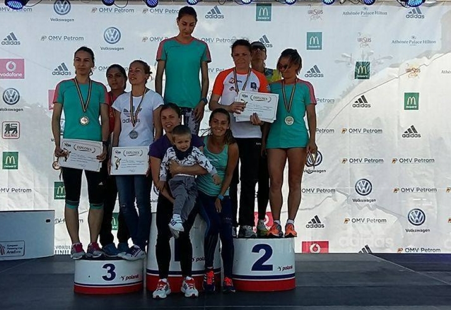 Fetele de la CSU sunt campioane la semimaraton