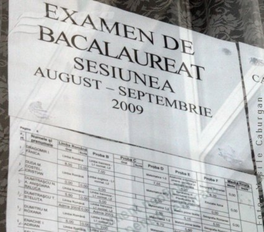 Au scăpat de cel puţin un examen