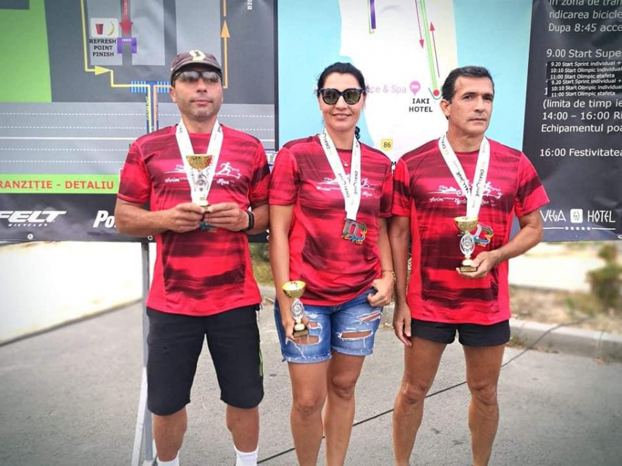 Gălățeni pe podium la ”Trichallenge” Mamaia