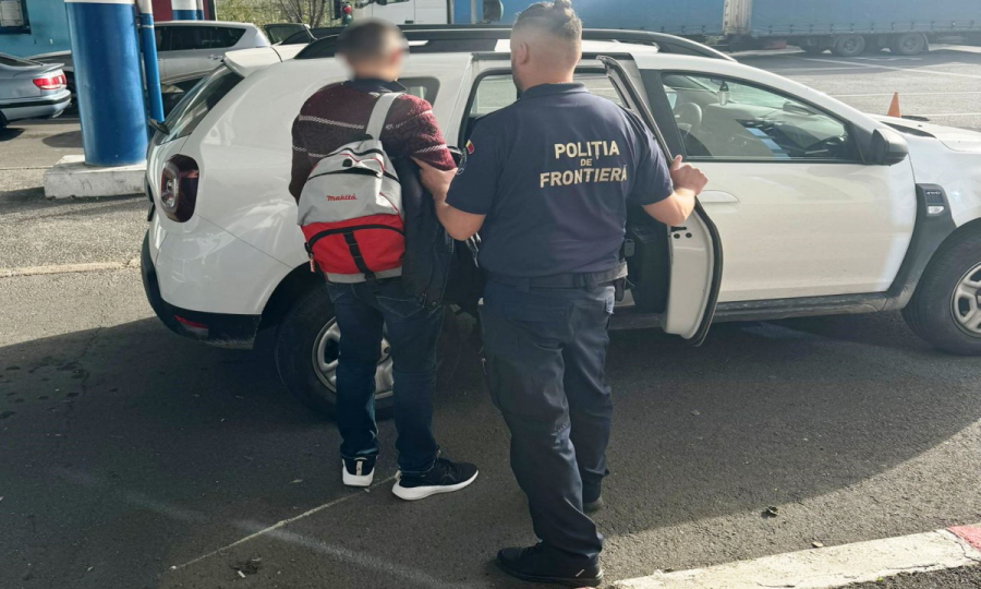 Urmărit internațional din Republica Moldova, depistat la frontiera Oancea