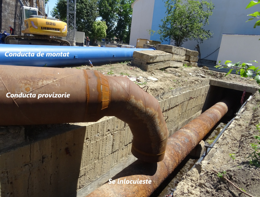 Mai multe cartiere fără apă, de miercuri dimineață