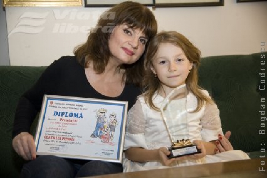 Lorena Mihaela Berdan - Premiul II la „Ceata lui Piţigoi”