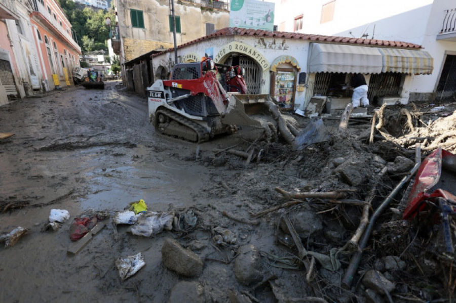 Dezastru în Ischia, după o alunecare de teren masivă (VIDEO)