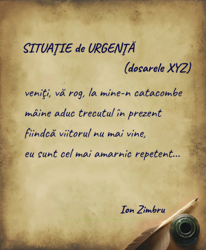 SITUAŢIE de URGENŢĂ (dosarele XYZ)