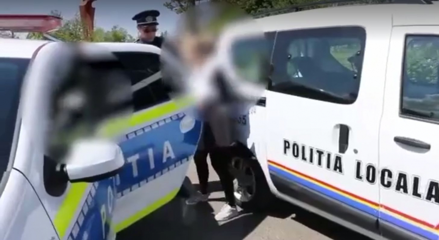 Ucrainence intrate fraudulos în țară, găsite pe faleză (VIDEO)