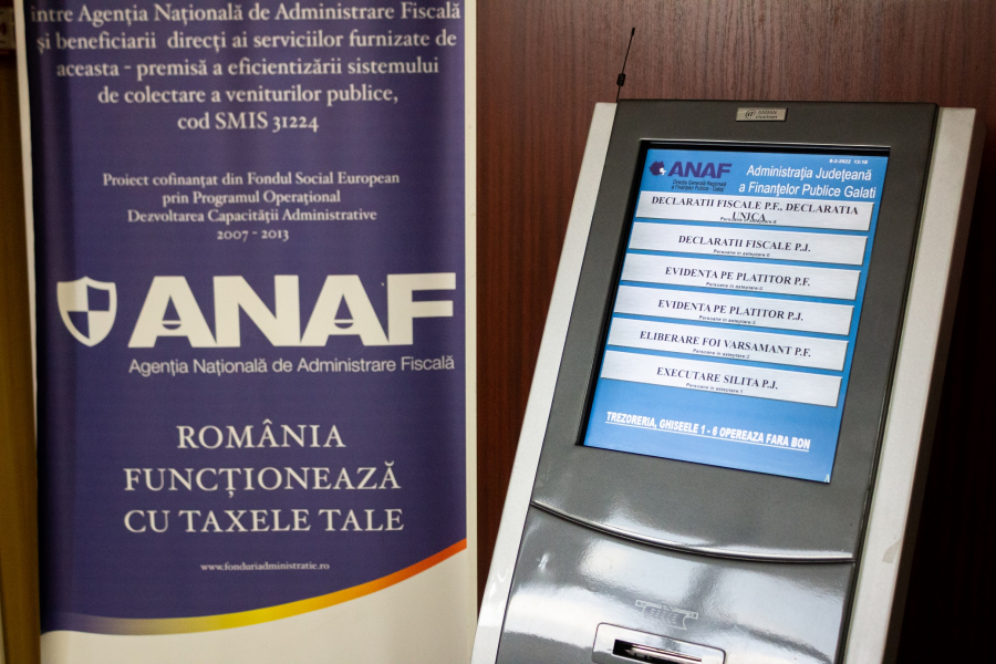 Bilanțul Inspecției Fiscale din Galați pe luna ianuarie