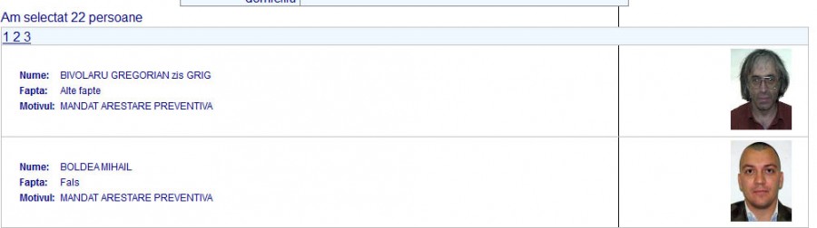 „Most Wanted” pe site-ul Poliţiei Române – Mihail Boldea, imediat după guru Bivolaru