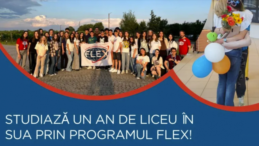 Un an de liceu în SUA prin Programul FLEX