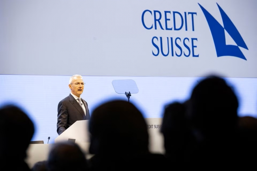 Declaraţie istorică a preşedintelui Credit Suisse