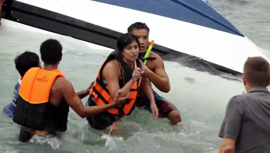 Vacanţă de coşmar - Turişti români, victime ale unui naufragiu în Thailanda