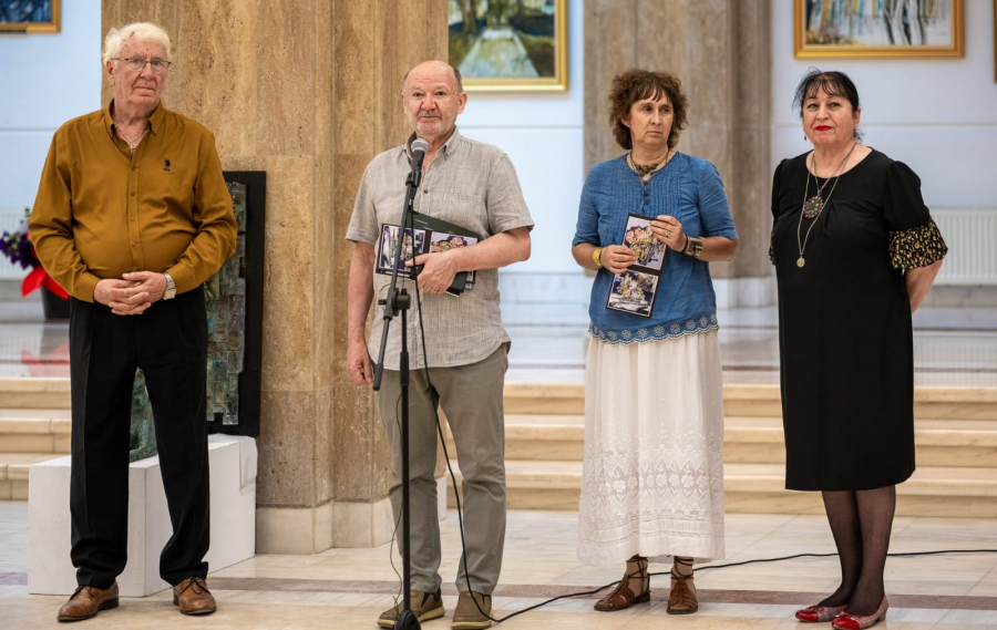 Jana şi Gheorghe Andreescu expun la Galeriile Academiei Române