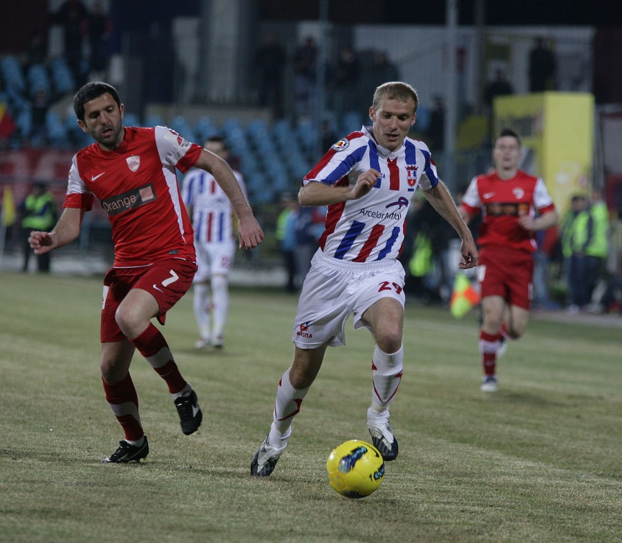 Oţelul - Dinamo 1-1 / Au avut „câinii” în lesă, dar i-au scăpat