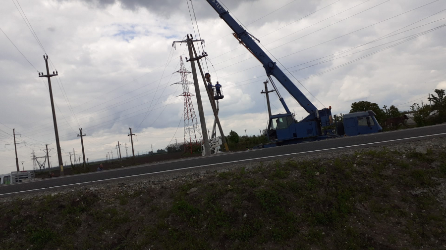 Trafic rutier temporar închis pe centura Tecuciului