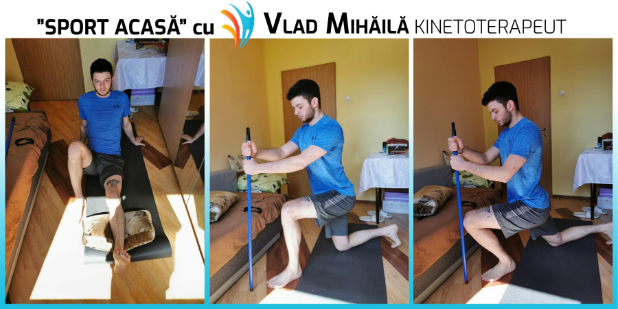 ”Sport acasă”, cu Vlad | Joc de glezne! (VIDEO)