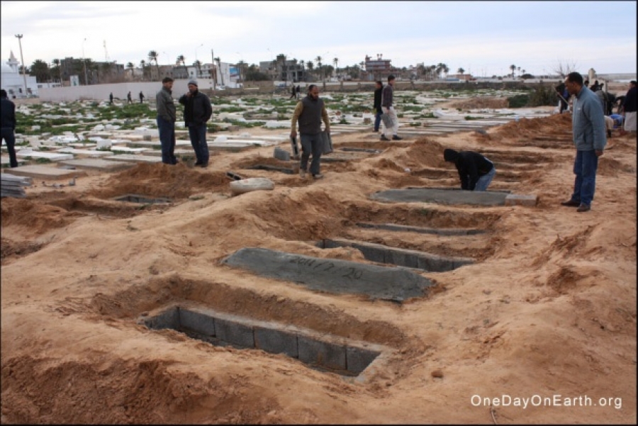 Două gropi comune cu 900 de cadavre au fost descoperite în capitala Libiei