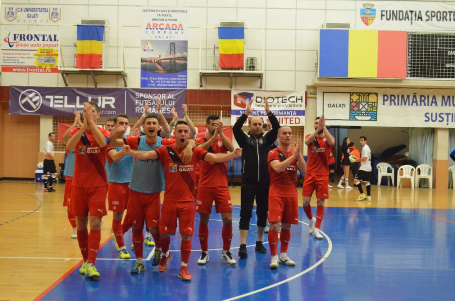 United, victorie și primul loc în clasamentul Ligii I de futsal