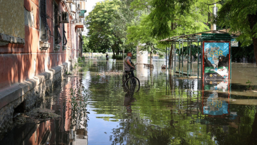 Zeci de localități, în colaps după distrugerea barajului Kahovka