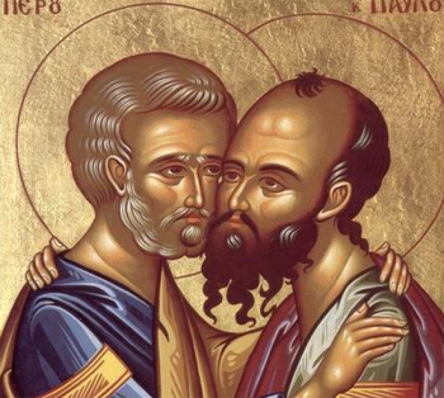 Sâmbătă, 29 iunie: Sfinţii Apostoli Petru şi Pavel