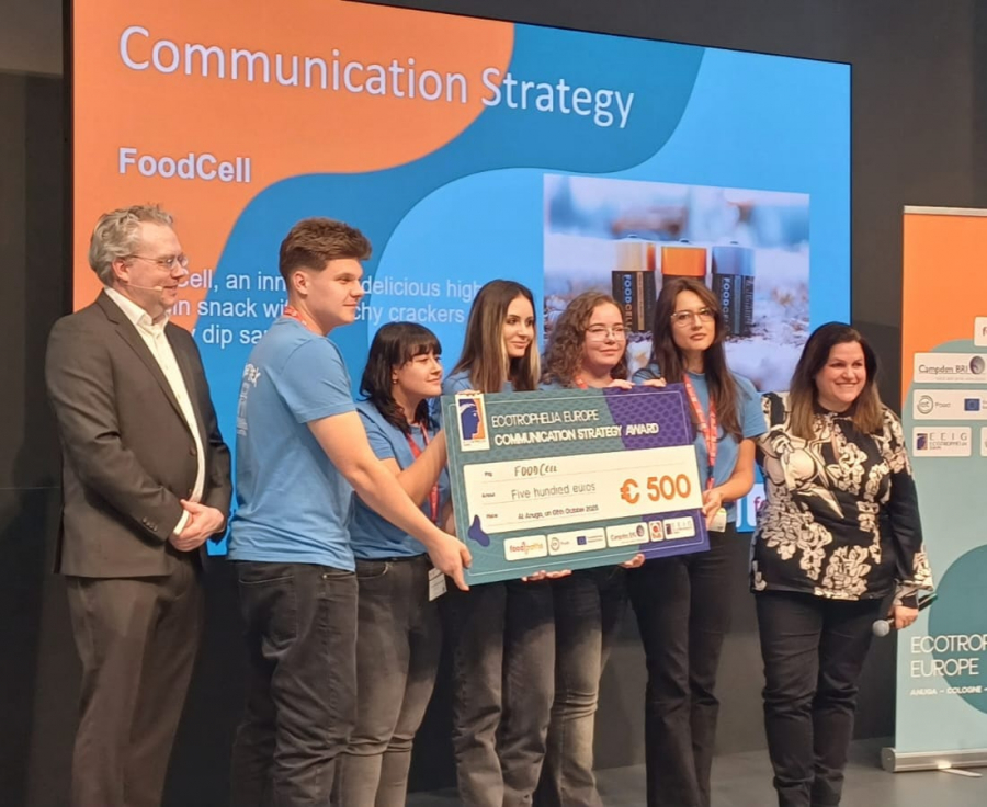 Echipa gălăţeană a câştigat premiul pentru comunicare la Ecotrophelia 2025
