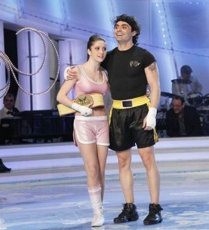 Senzualitate şi spectacol la Pro TV - Pepe şi Andreea Toma dansează la bară