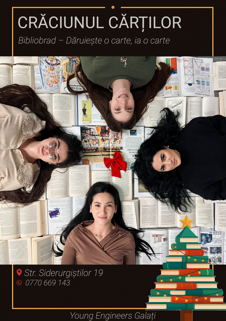 Magia cărților în formă de brad