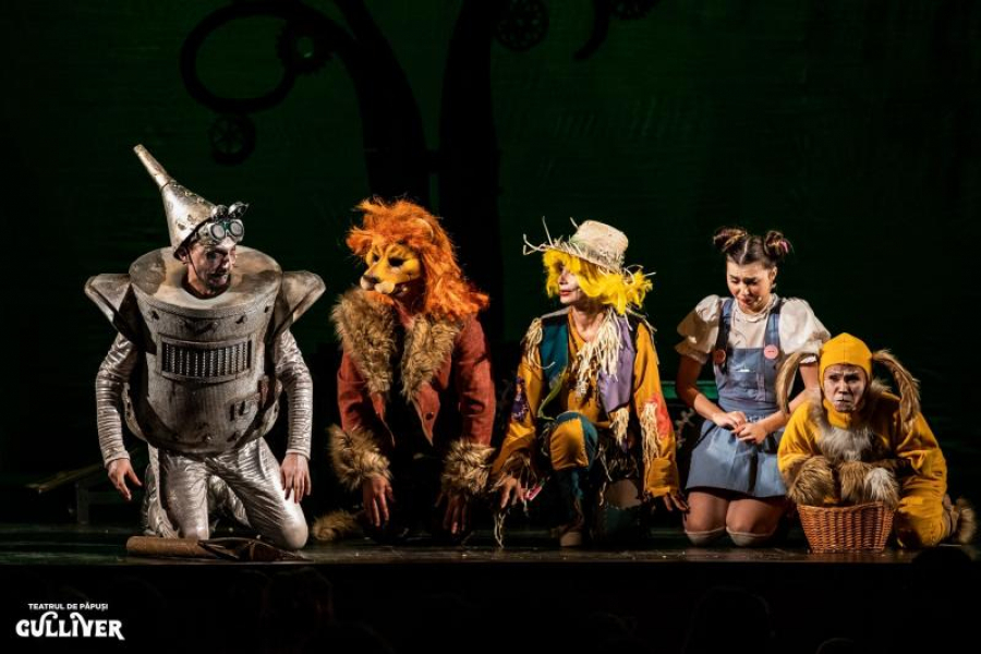 "Vrăjitorul din Oz", la Teatrul "Gulliver"