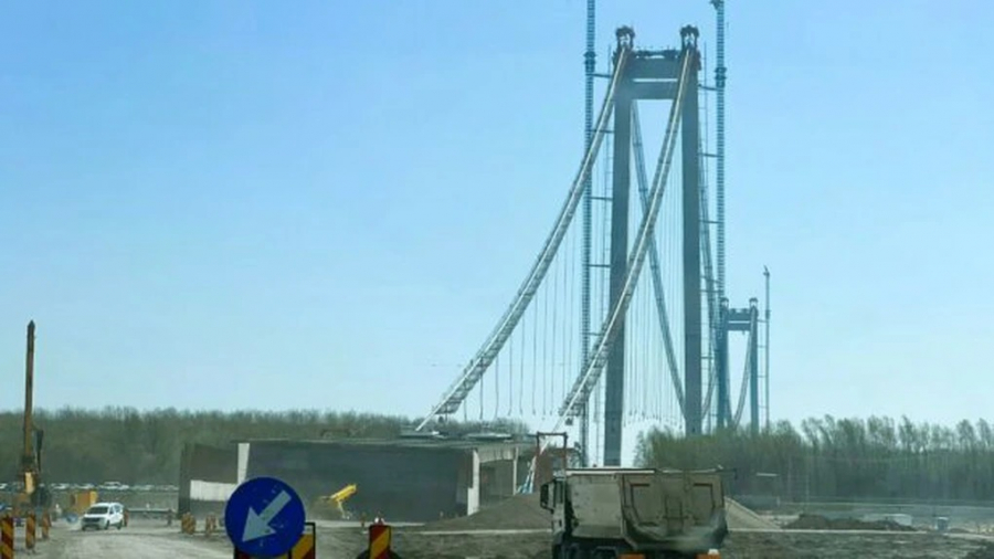 Podul de la Brăila, proiectat să reziste 100 de ani
